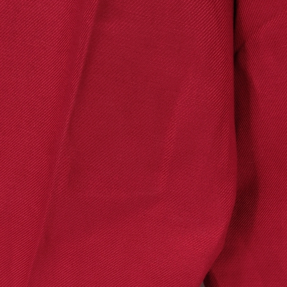 Vintage Emma James Linen Blend Straight Leg Dress Pant Red size 6P preppy work - Picture 8 of 8